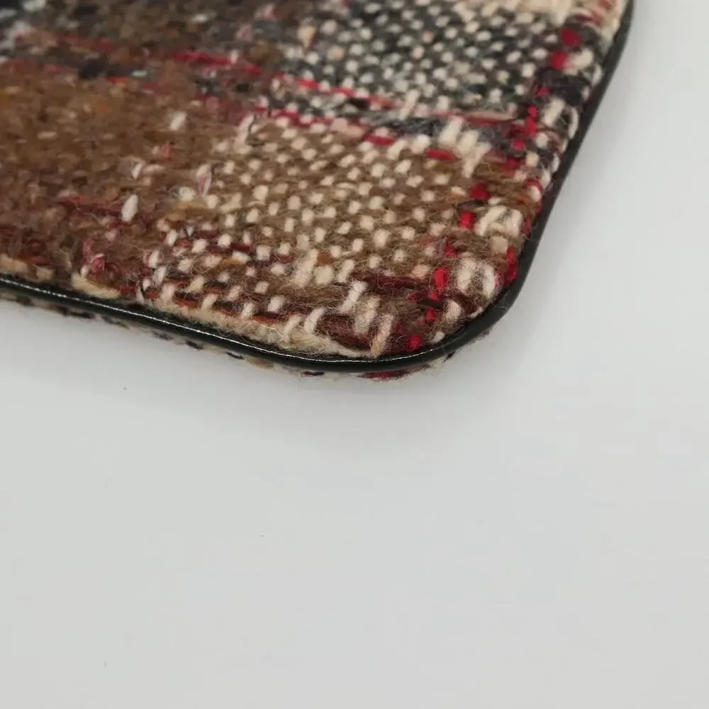 Burberry Nova Check Wool Tote Bag Beige